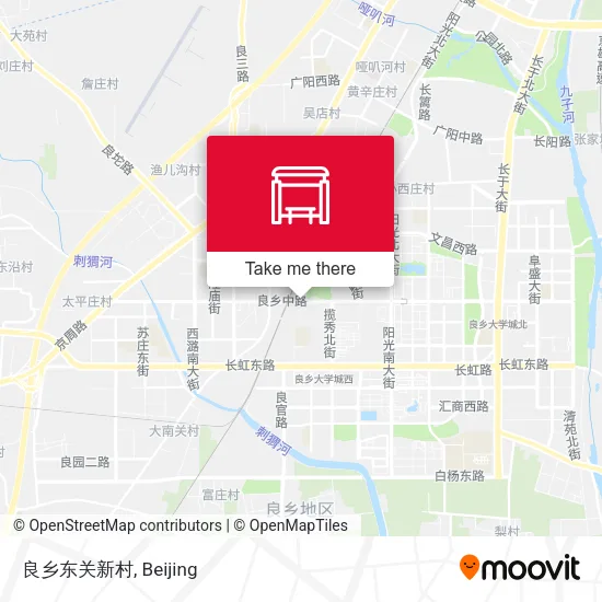 良乡东关新村 map