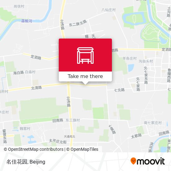 名佳花园 map