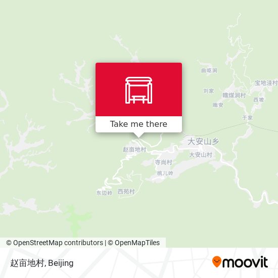 赵亩地村 map