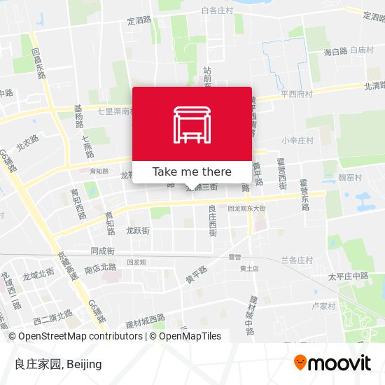 良庄家园 map