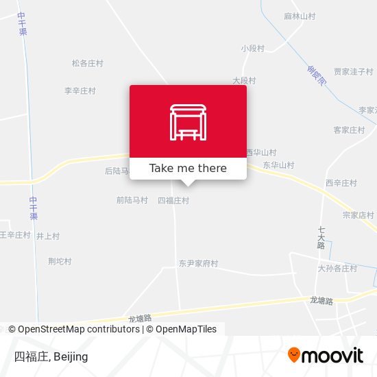 四福庄 map