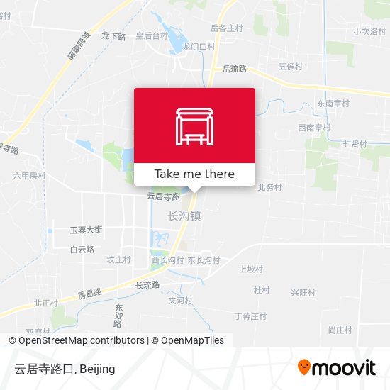 云居寺路口 map