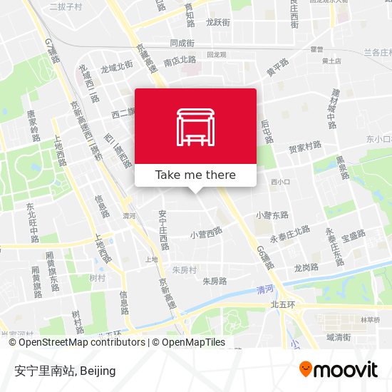 安宁里南站 map