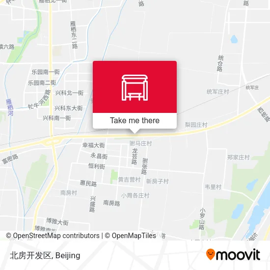 北房开发区 map