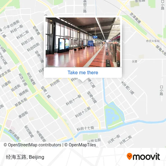 经海五路 map