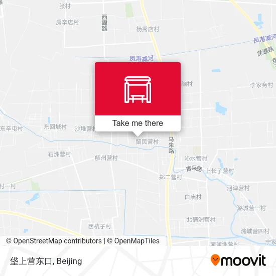 垡上营东口 map