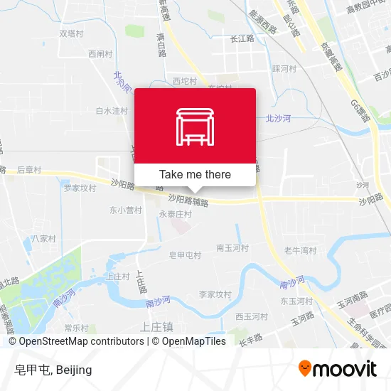 皂甲屯 map