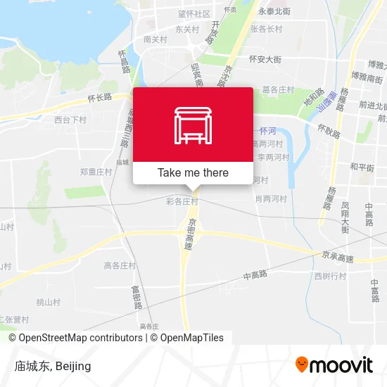 庙城东 map