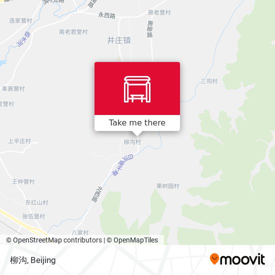 柳沟 map
