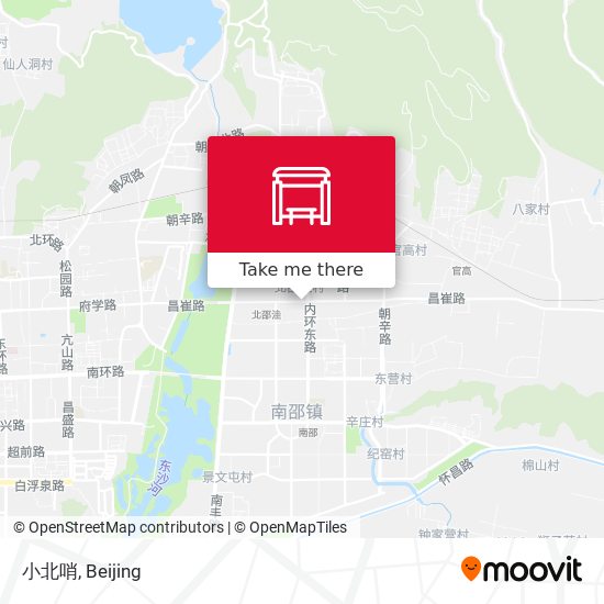 小北哨 map