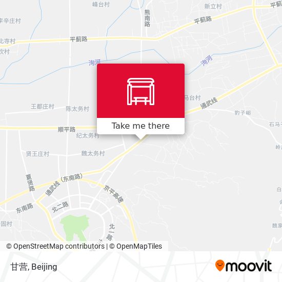 甘营 map