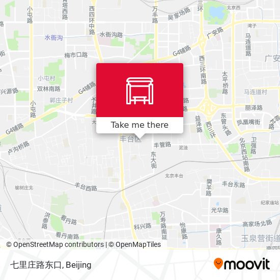 七里庄路东口 map