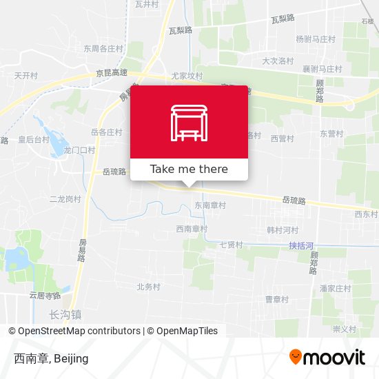 西南章 map