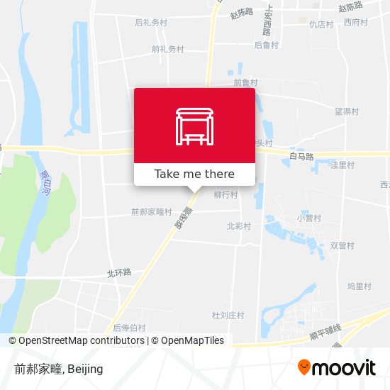 前郝家疃 map