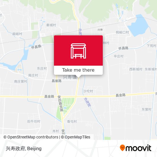 兴寿政府 map