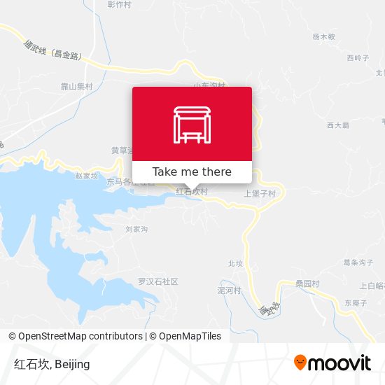 红石坎 map
