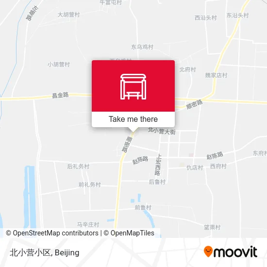 北小营小区 map
