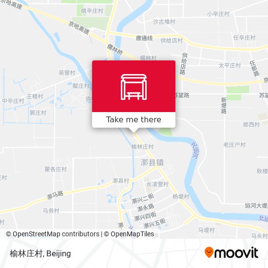 榆林庄村 map