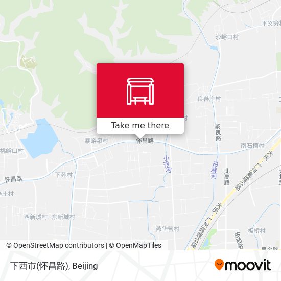 下西市(怀昌路) map