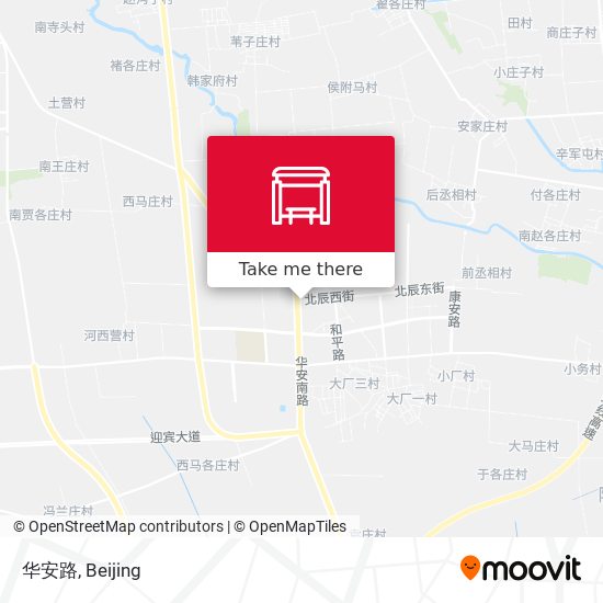 华安路 map