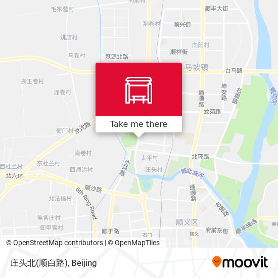 庄头北(顺白路) map