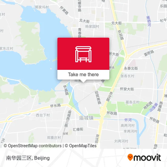 南华园三区 map