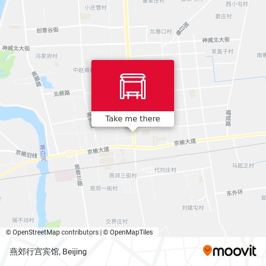燕郊行宫宾馆 map