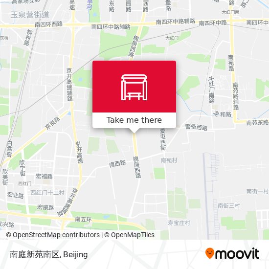 南庭新苑南区 map