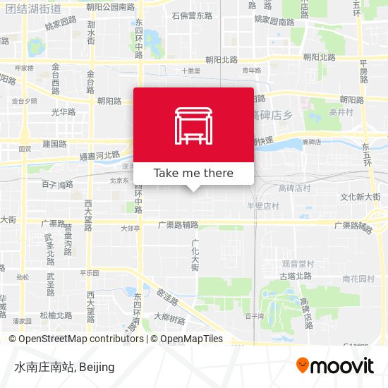 水南庄南站 map