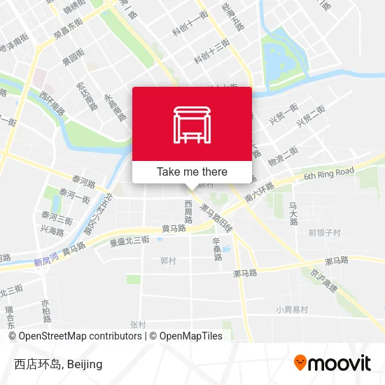 西店环岛 map