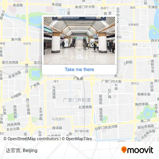 达官营 map