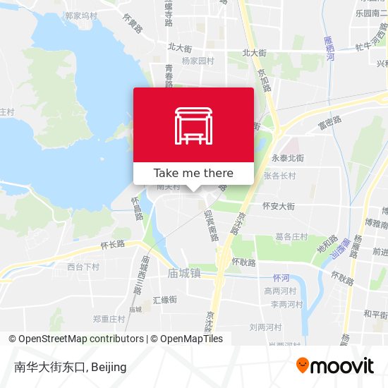 南华大街东口 map