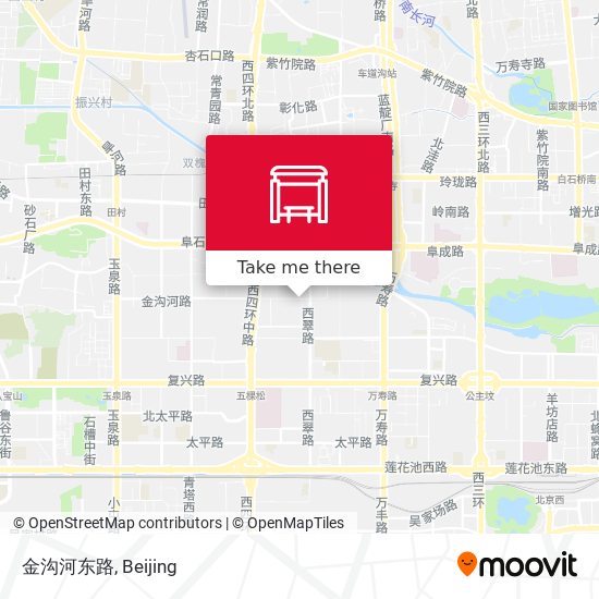 金沟河东路 map