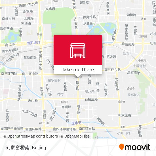 刘家窑桥南 map