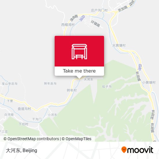 大河东 map
