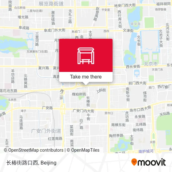 长椿街路口西 map