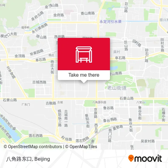 八角路东口 map