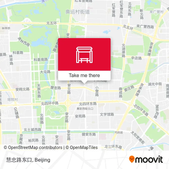 慧忠路东口 map