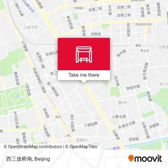西三旗桥南 map