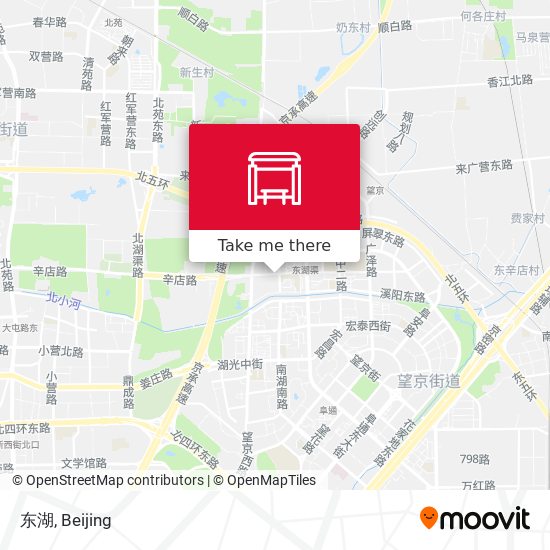 东湖 map
