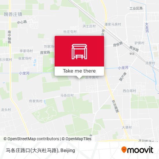 马各庄路口(大兴杜马路) map