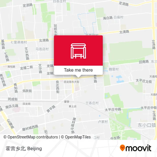霍营乡北 map
