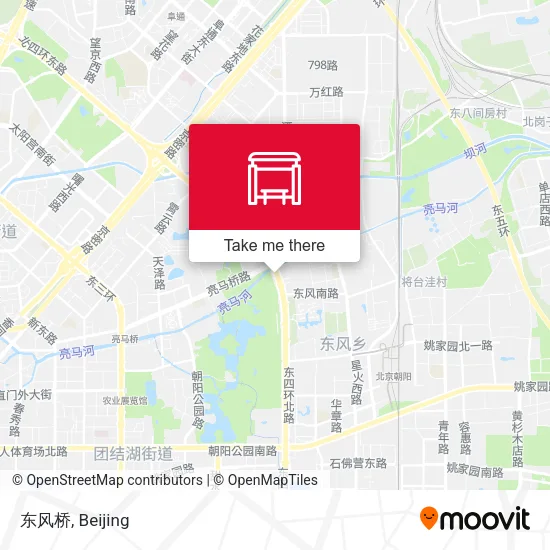 东风桥 map