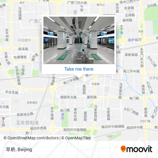 草桥 map