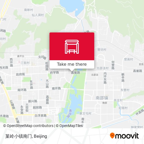 菓岭小镇南门 map