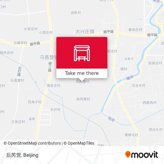 后芮营 map