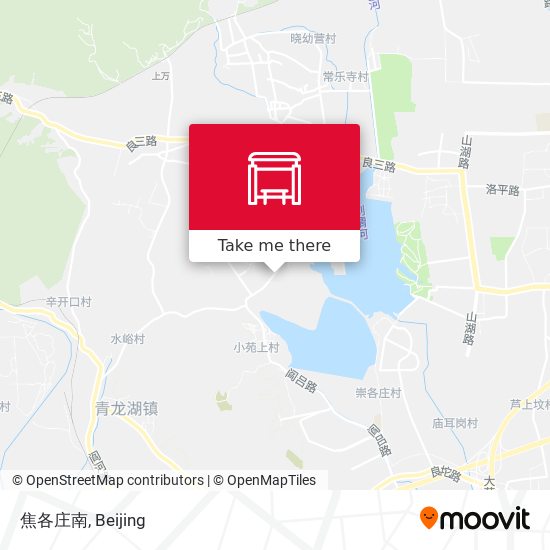 焦各庄南 map