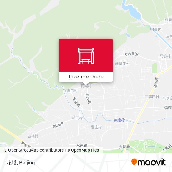 花塔 map