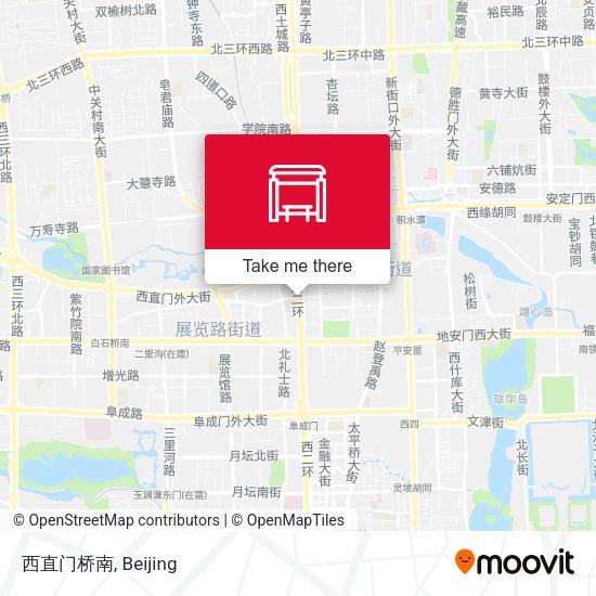西直门桥南 map