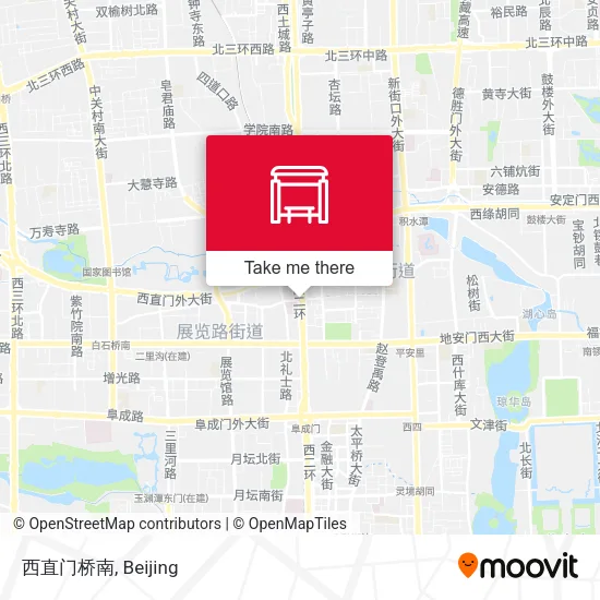 西直门桥南 map
